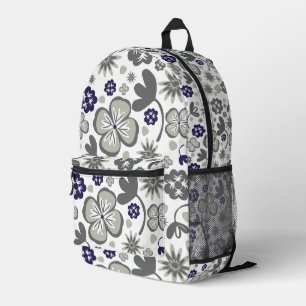 floral bedruckter rucksack