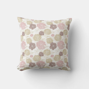 Floral Bird Coussin