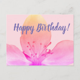 Floral Birthday Card Postkarte