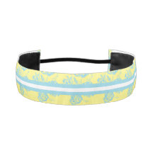 Floral bleu et jaune sensible
