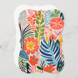 Floral Bliss Dankeskarte