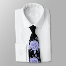 FLORAL BLUE Tie