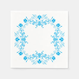 Floral Blühte Napkins Serviette