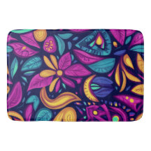 Floral Boho Abstrakt farbig