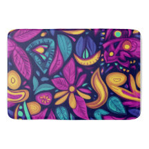Floral Boho Abstrakt farbig