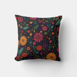 Floral Boho Kissen