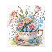 Floral-Boho-Notizblock