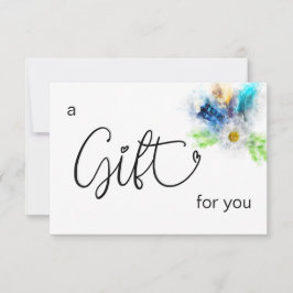 *~* Floral Boho Wasserfarbe Kristallherz Feather