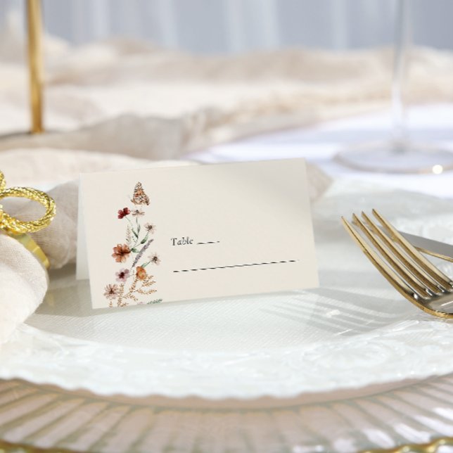 Floral Boho Wedding Platzkarte (Floral Boho Wedding Place Card
)