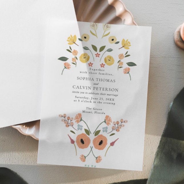 Floral Boho Wildblume Wedding (Von Creator hochgeladen)