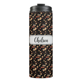 Floral Book Lover Thermosbecher