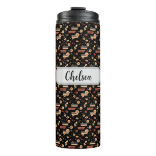 Floral Book Lover Thermosbecher