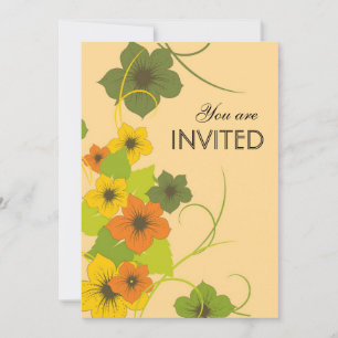 Floral Bouduoir - Einladungen zu Hochzeiten mit Bl