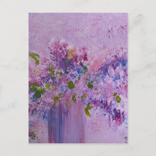 "Floral Bouquet" Art Postkarte (Vorderseite)