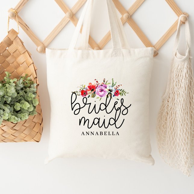 Floral Bouquet Bridesmaid Tasche (Von Creator hochgeladen)