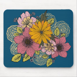 Floral Bouquet Mouse Pad Mousepad