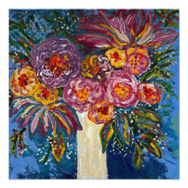 Floral Bouquet Print Fotodruck