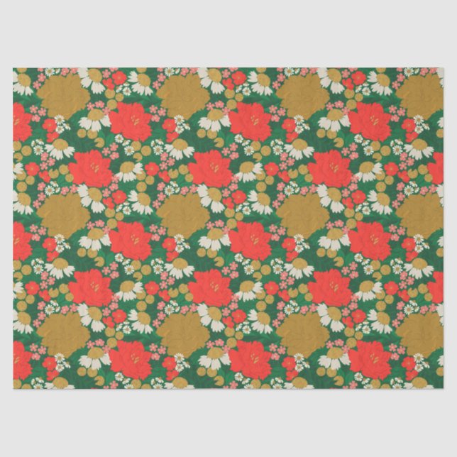 Floral Bouquet Seidenpapier (Vorderseite)