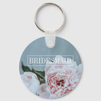 Floral Bridesmaid Schlüsselanhänger