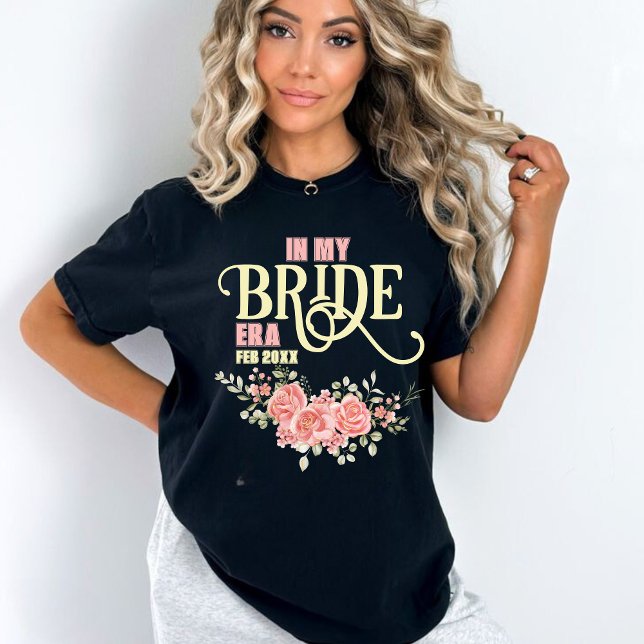 Floral Brie als Brautparty T-Shirt (Von Creator hochgeladen)