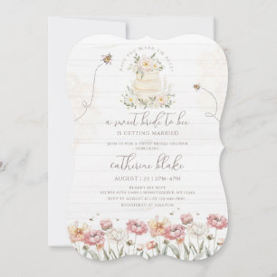Floral Brie to Bee Brautparty lädt ein Einladung