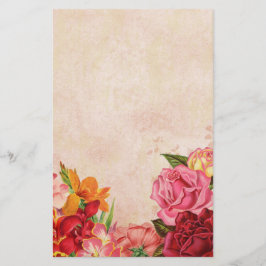 floral briefpapier