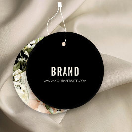 Floral Business Hang Tag Geschenkanhänger