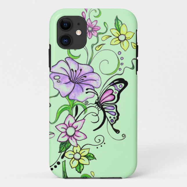 Floral Butterfly Cover (Rückseite)