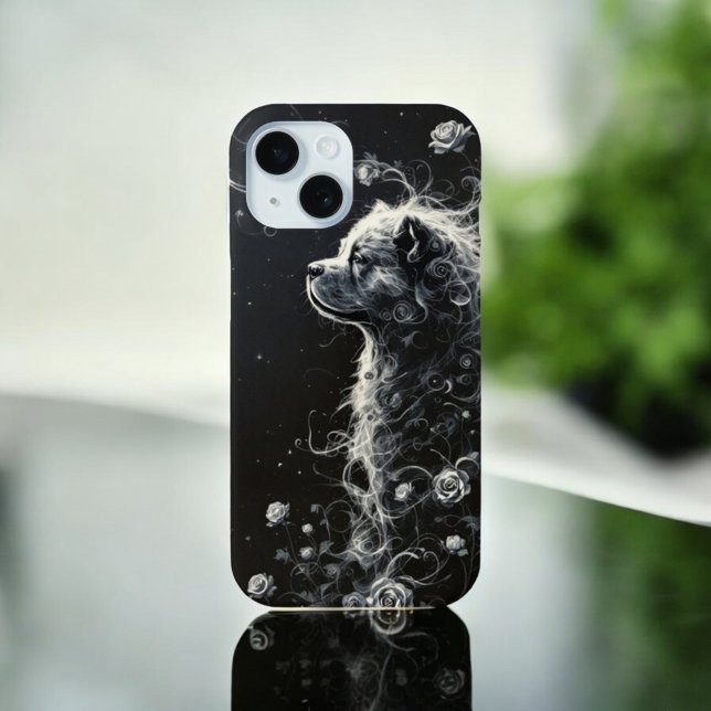 Floral Canine Elegance Case-Mate iPhone Hülle (Von Creator hochgeladen)