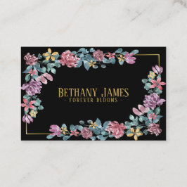 Floral - Carte de visite