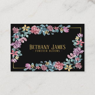 Floral - Carte de visite