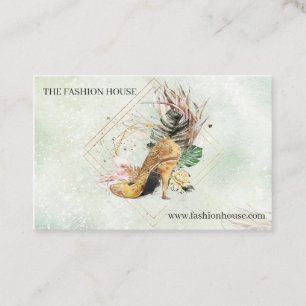 Floral - Cartes de visite à deux faces