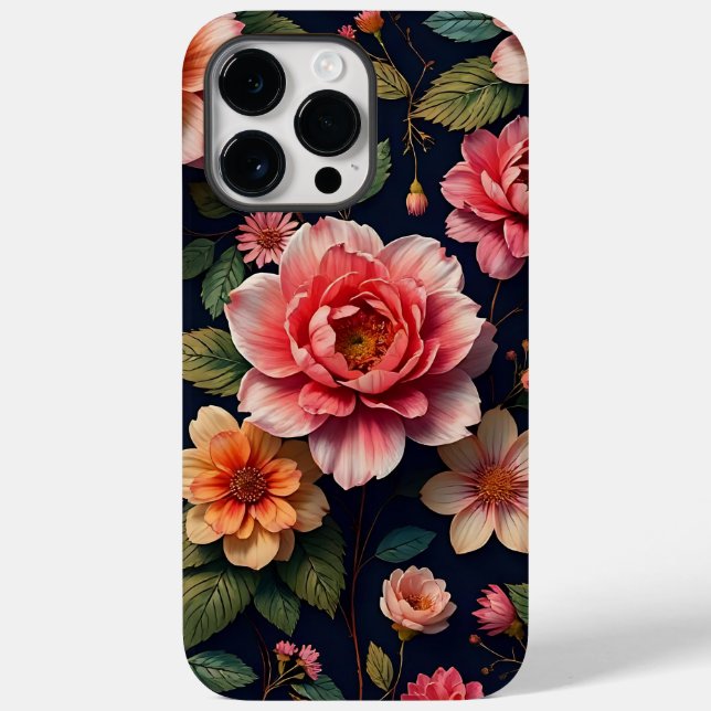 floral Case-Mate iPhone 14 pro max hülle (Rückseite)