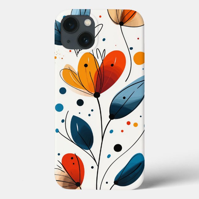 floral Case-Mate iPhone hülle (Rückseite)
