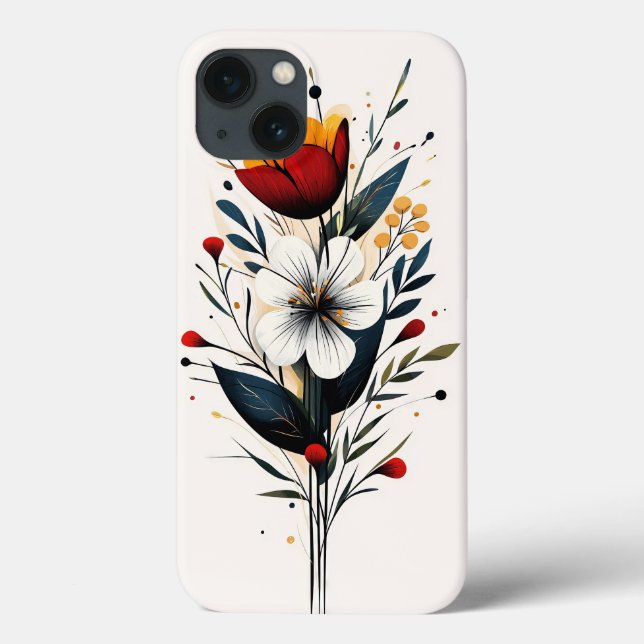floral Case-Mate iPhone hülle (Rückseite)