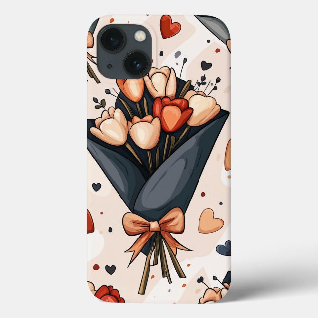 floral Case-Mate iPhone hülle (Rückseite)