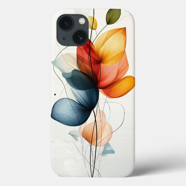 floral Case-Mate iPhone hülle (Rückseite)