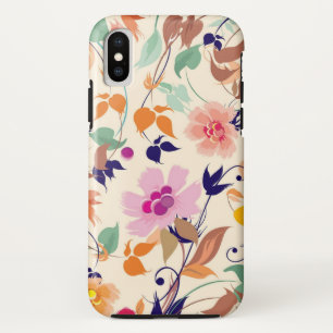 floral iPhone x hülle