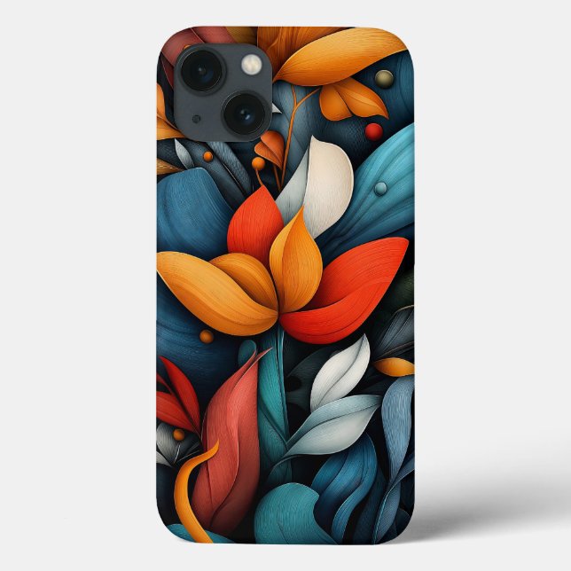 floral Case-Mate iPhone hülle (Rückseite)