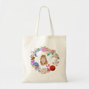 Floral Cat Bag Tragetasche