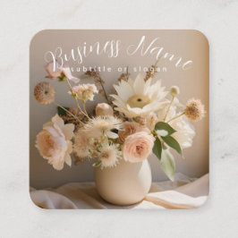 Floral chic | Ensoleillé | Boho | Carte de visite