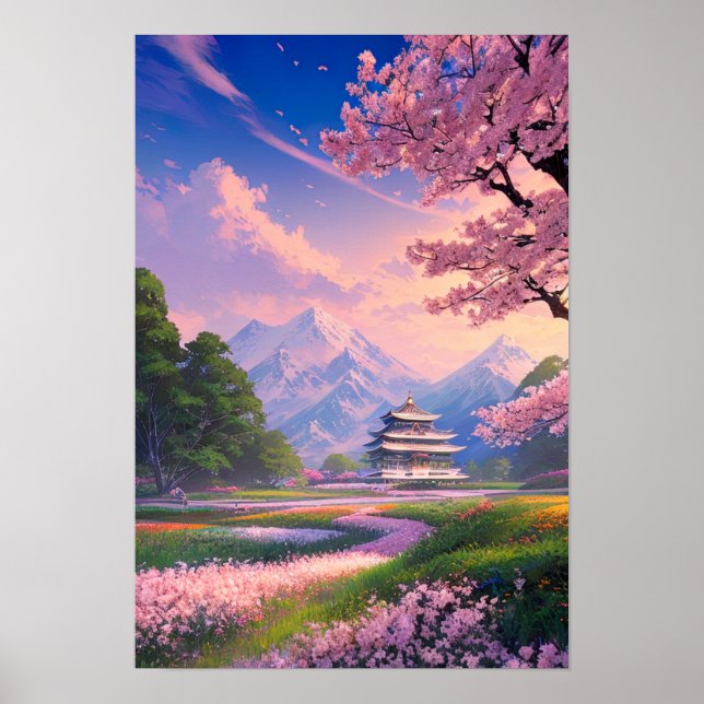 Floral Citadel Poster (Vorne)