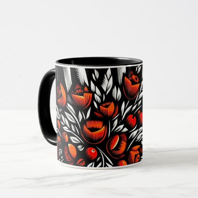 Floral Combo Tasse (Vorderseite Links)