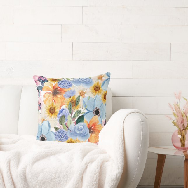 Floral Comfort Pillow  Kissen (Liege)