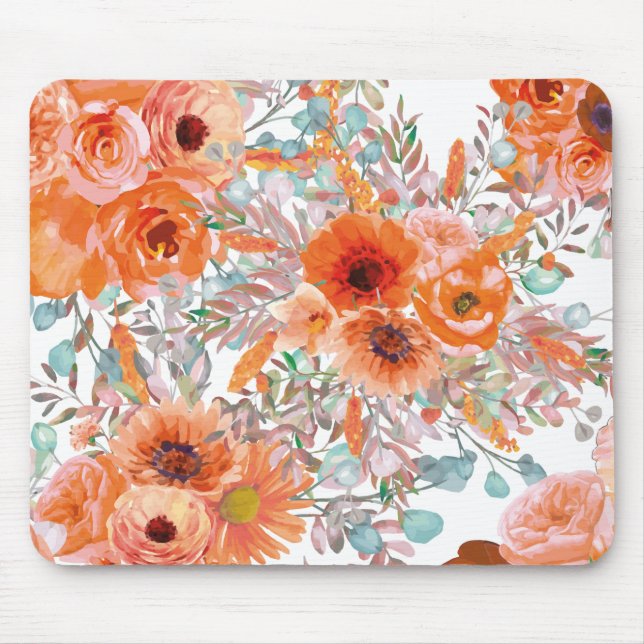 Floral Comforter Mousepad (Vorne)