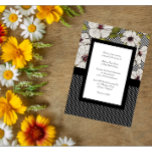 Floral Couture Wedding Invitations Einladung<br><div class="desc">These beautiful floral couture wedding invitations are totally customizable by you! Just change the template text to your own and you're ready to order! If you need help,  just click on the contact link above to send the designer a personal detailed message.</div>