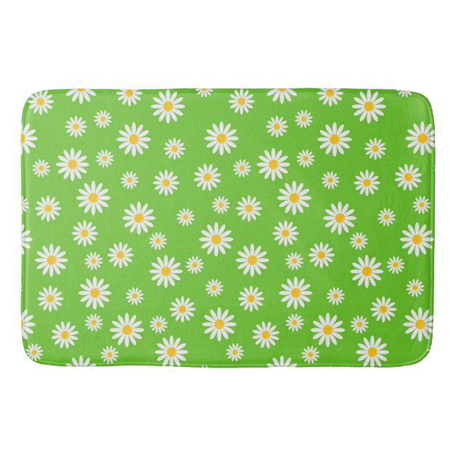 Floral Daisies Badematte (Vorderseite)