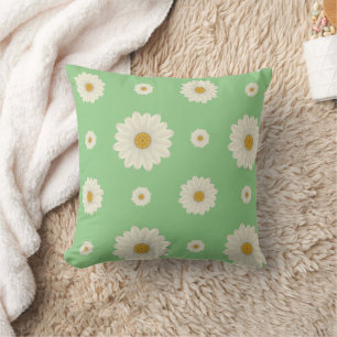 Floral Daisy Pattern Kissen