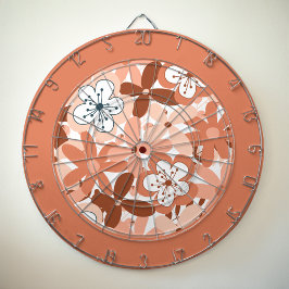 floral dartscheibe