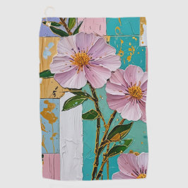 Floral Delight Notebook Golfhandtuch